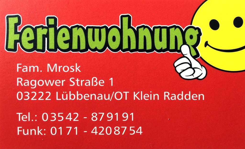 Ferienwohnung Smiley Lübbenau Buitenkant foto